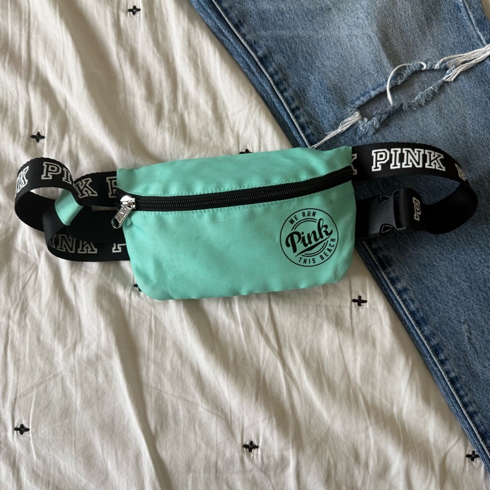 PINK Mint Green Fanny Pack - Picture 1 of 5